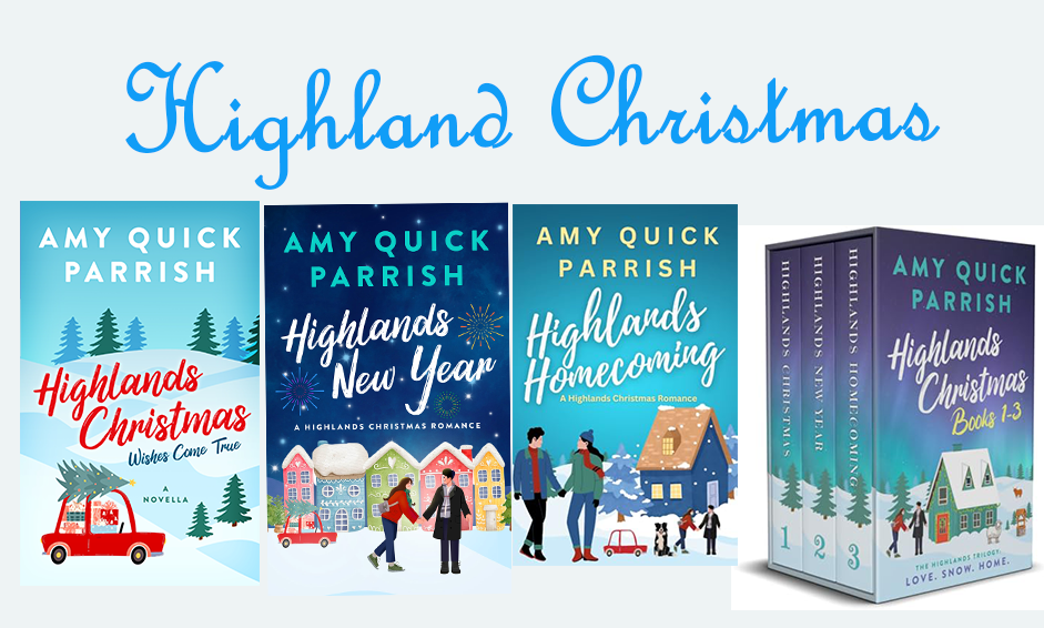Highland Christmas Series book covers