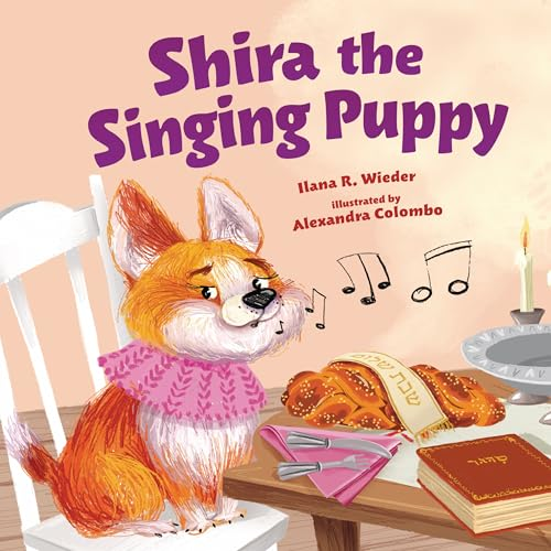 Cover image of Shira the Singing Puppy by Illana R. Wieder.