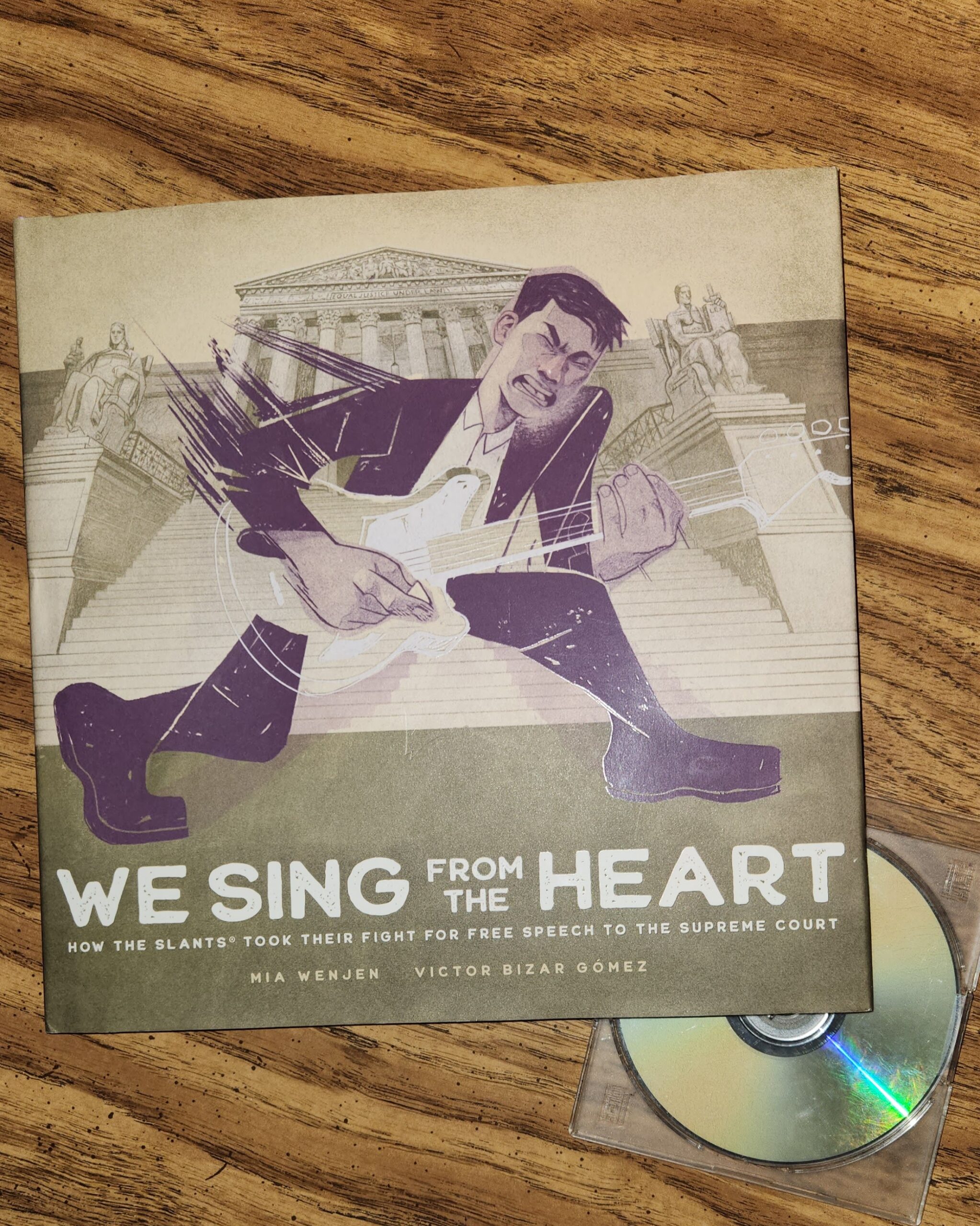 We Sing from the Heartbbook pictured with CD.