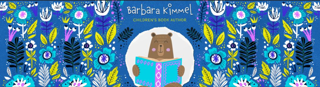 Barbarakimmelwrites.com website banner 