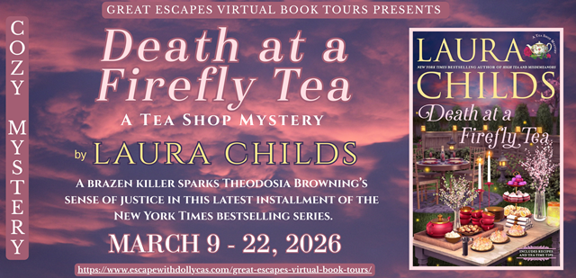 Death at a Firefly tea book tour