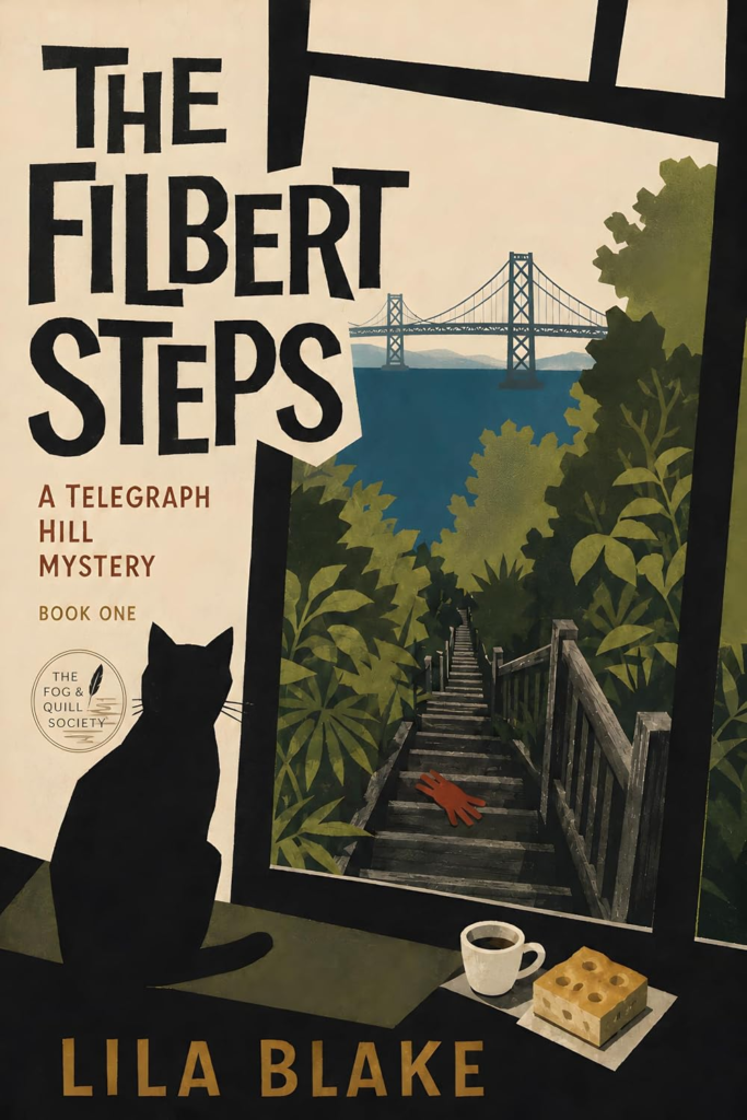 Lila Blake Author of Filbert Steps Discusses Creating a Middle Age Protagonist 2 THE FILBERT STEPS COVER