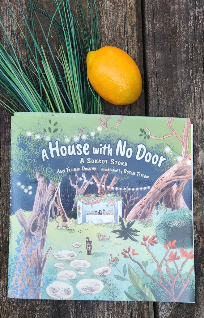 A House with No Door: A Sukkot Story Author Interview with Amy Fellner Dominy 7 A House with No Door book photograph