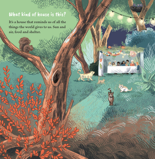A House with No Door: A Sukkot Story Author Interview with Amy Fellner Dominy 4 A House with No Door the whole world is also a home