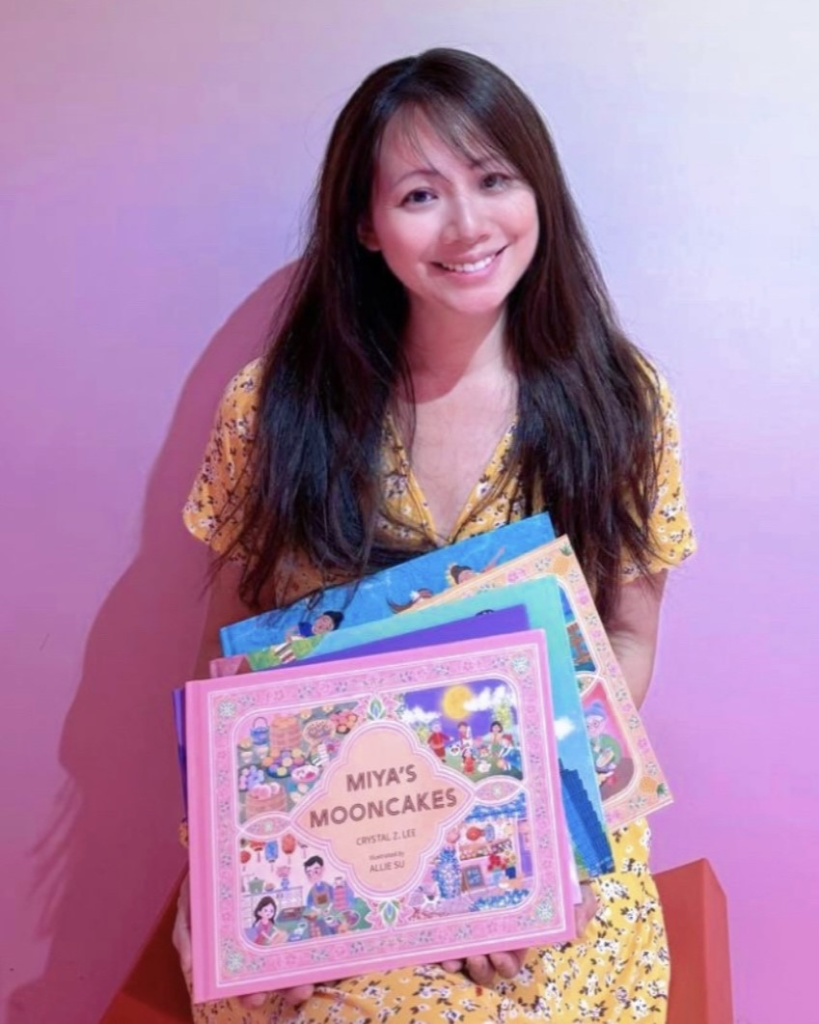 Miya's Mooncakes Author Interview with Crystal Z. Lee 2 Crystal Z Lee with Mayas Mooncakes