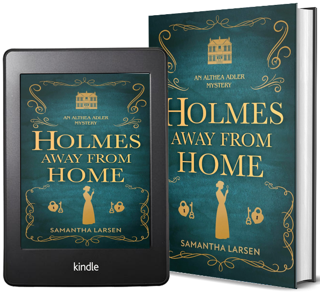 HOLMES AWAY FROM HOME COVER tablet and print