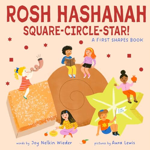 Rosh Hashanah Square Circle Star