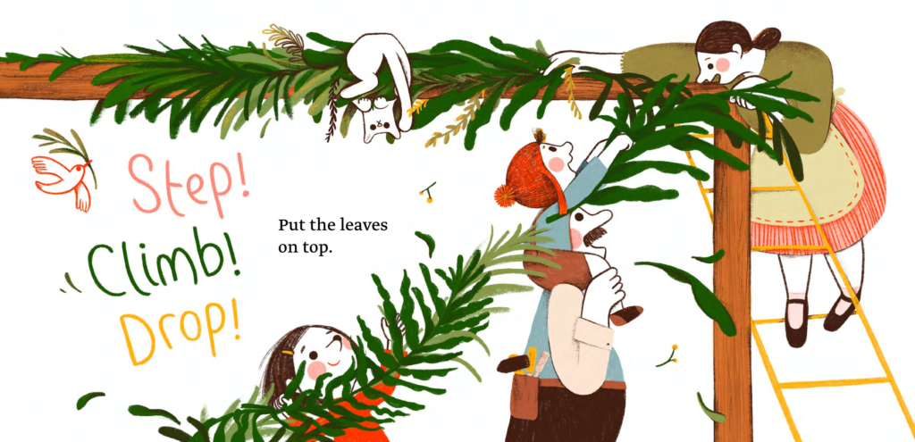 Katie Moss Talks About Build a Sukkah With Me 4 Step Climb Drop