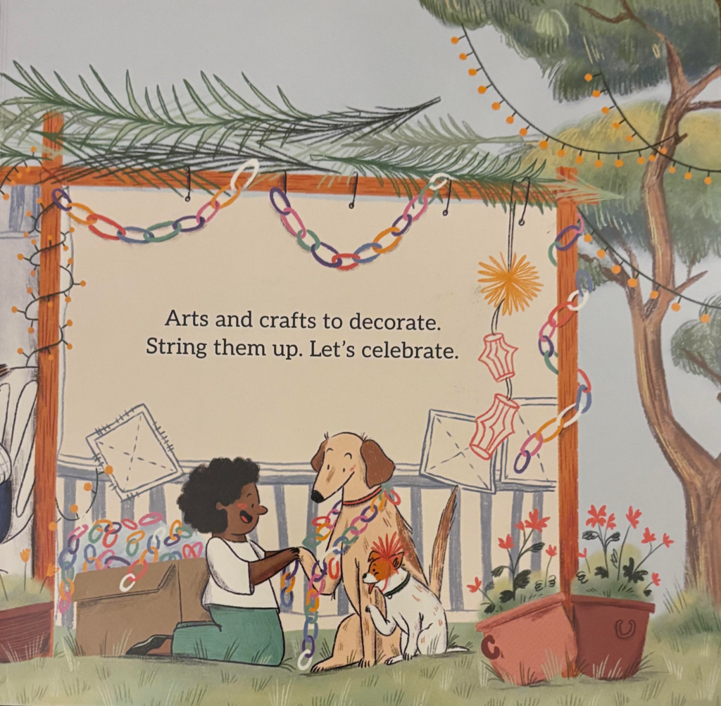 Author Barbara Lerman-Golomb Talks About The Sukkah Hop 5 Sukkah Hop illustration arts and crafts to decorate