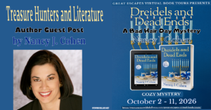 Nancy J. Cohen Author Guest Post & Dreidels and Dead Ends Giveaway